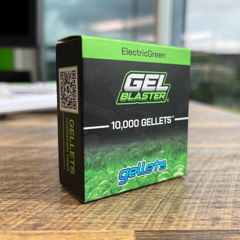 Gel Blaster Gellets Electric Green 10000 pc