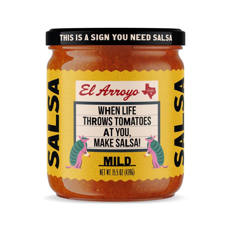 El Arroyo Mild Salsa 15.5 oz Jar