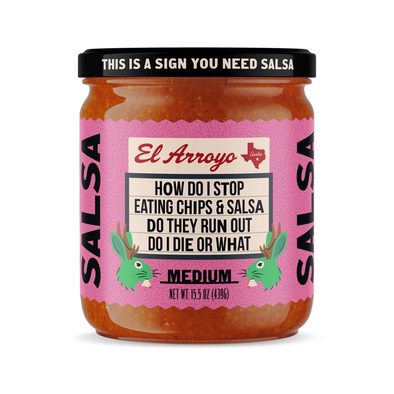 El Arroyo Medium Salsa 15.5 oz Jar