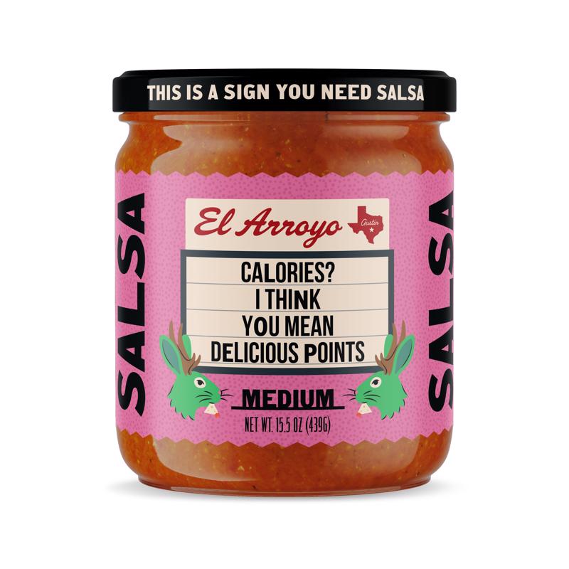 El Arroyo Medium Salsa 15.5 oz Jar