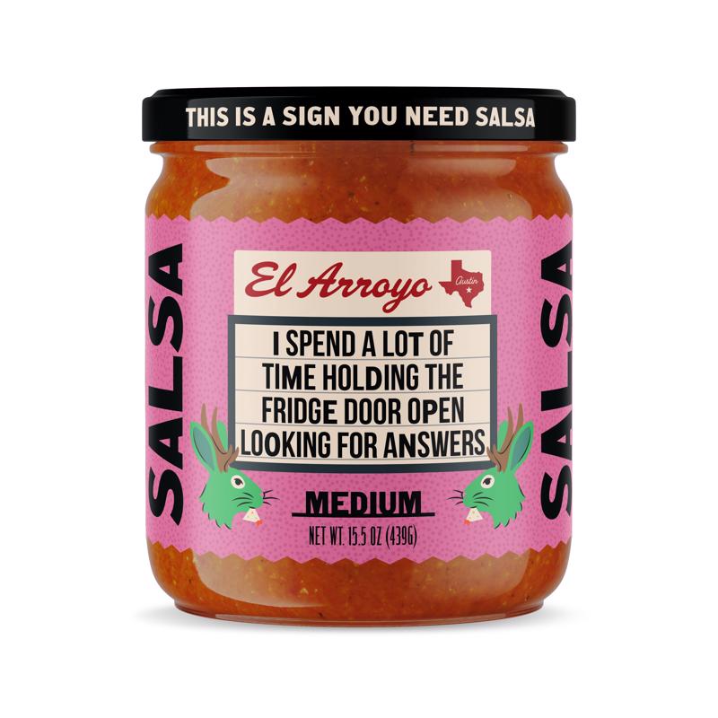 El Arroyo Medium Salsa 15.5 oz Jar