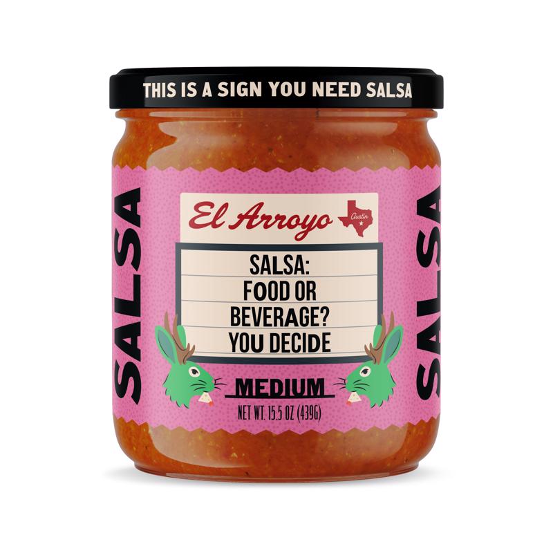 El Arroyo Medium Salsa 15.5 oz Jar