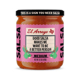 El Arroyo Medium Salsa 15.5 oz Jar