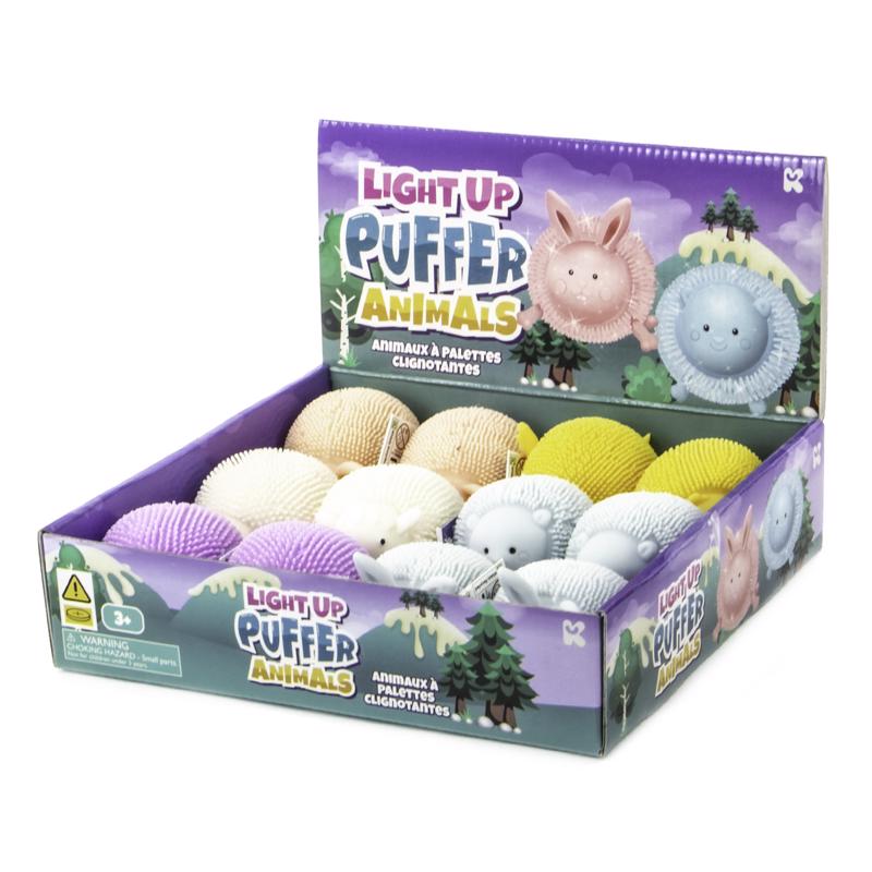Keycraft Light Up Puffer Animal Assorted