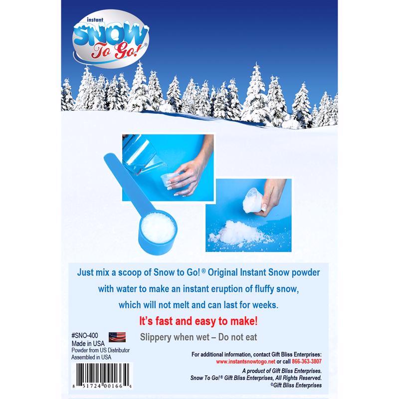 Snow To Go White Artificial Snow