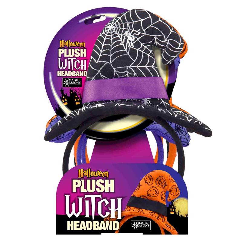 HEADBAND PLUSH WITCH