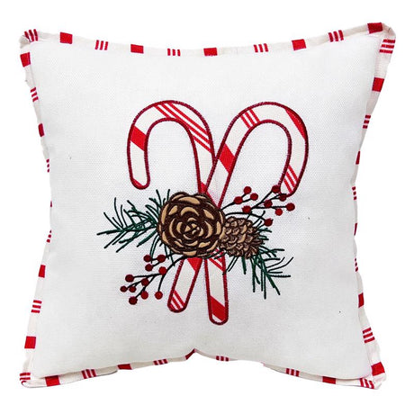 CMAS PILLOW CANDY CANE