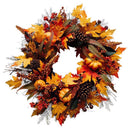 FALL WREATH UNLIT 24"
