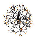 LED SPHERE ORANGE 16"