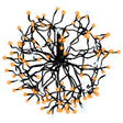 LED SPHERE ORANGE 20"