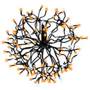 LED SPHERE ORANGE 20"