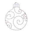 LED Ornament Window Silhouette for Christmas, Indoor/Outdoor, Lighted Double Sided