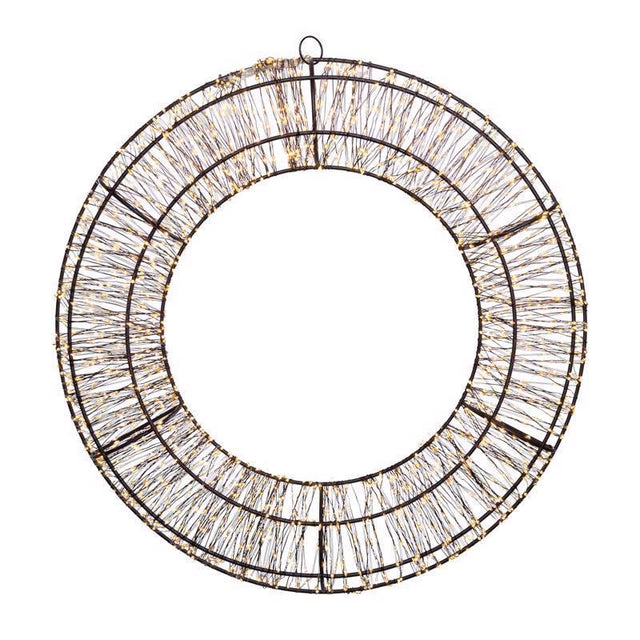 LED WREATH WW 22"