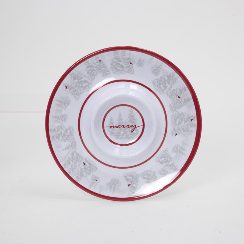 CHIP/DIP PLATE CARDINAL