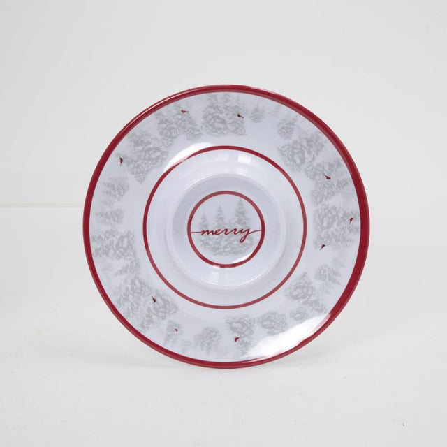 CHIP/DIP PLATE CARDINAL