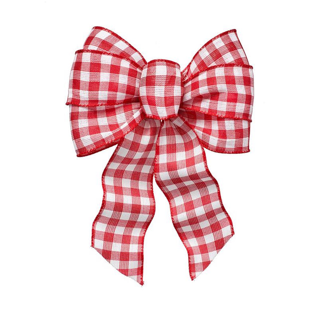 CMAS BOW GINGHAM PLD WRD