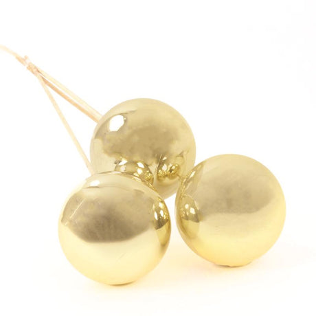 Second Nature Assorted Ornament Balls and Glitter Birch Branches 3-4 ft.