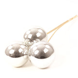 Second Nature Assorted Ornament Balls and Glitter Birch Branches 3-4 ft.