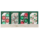 ORNAMENTS 4PK ASST