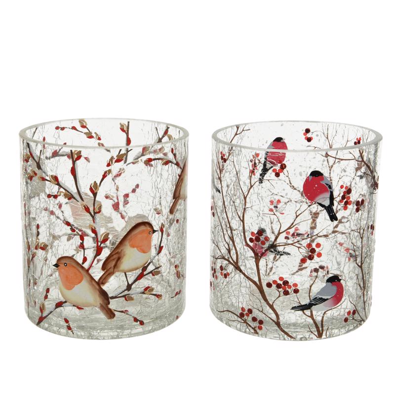 TEALIGHT BIRD CNDL HLDR