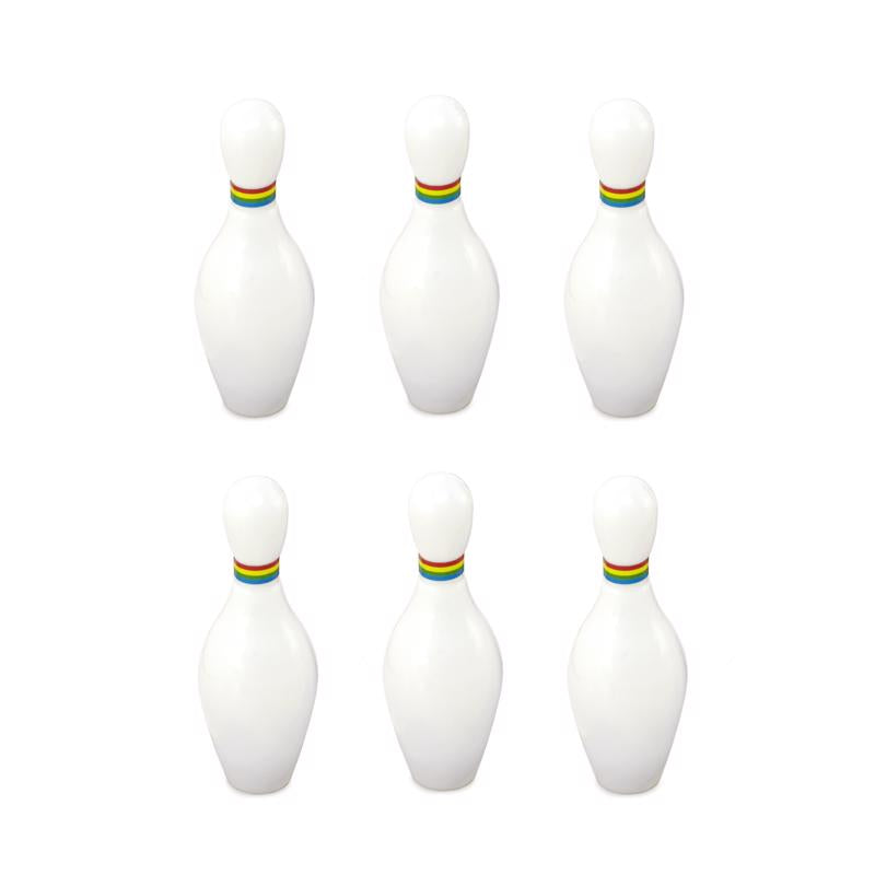 KIKKERLAND Tabletop Bowling Plastic 12 pc