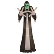 12 ft. Prelit Grim Reaper Inflatable Halloween Decoration for Yard Decor Outdoor