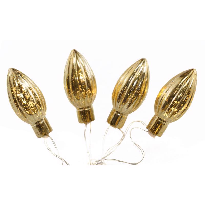 Celebrations LED C-Type Multicolored 12 ct Novelty Christmas Lights 6 ft.