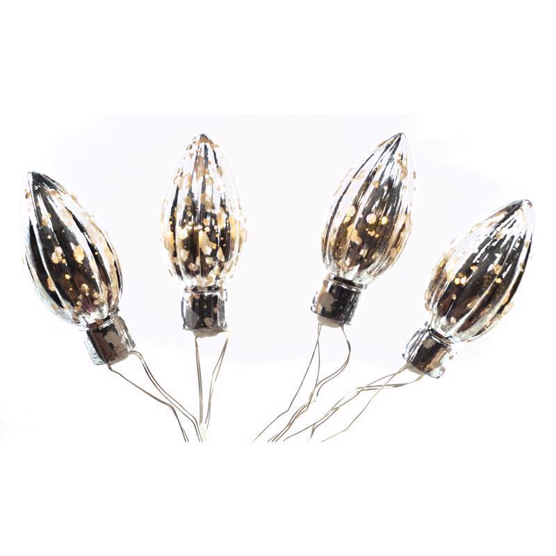 Celebrations LED C-Type Multicolored 12 ct Novelty Christmas Lights 6 ft.