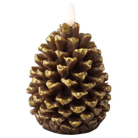 LED PINECONE CNDLE