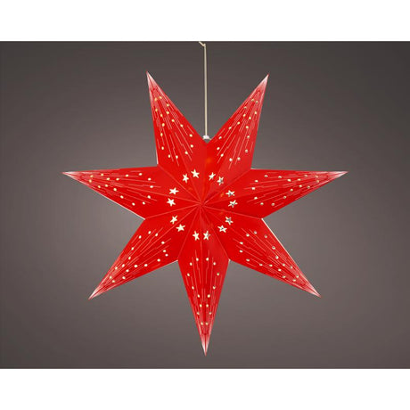 Lumineo Lit Star LED Warm White Christmas Lights