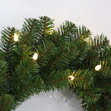 Celebrations 24 in. D LED Prelit Multicolored LED and Multi-Function Northern Pine Wreath