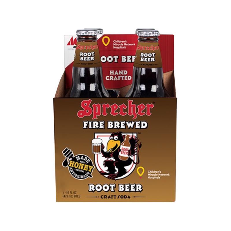 FIRE BREW ROOT BEER 16OZ