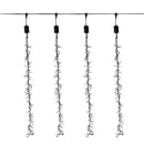 Celebrations LED Clear Cluster Rain Lights 47 in. Hanging Decor