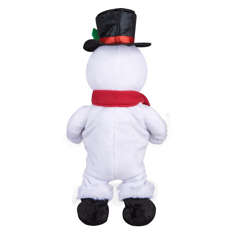 Gemmy Animated Musical Christmas Snowman Animated Decor 15.7480 in.