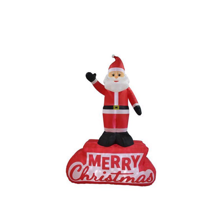 INFLAT SANTA MERRY 10'