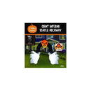 A Holiday Company 13ft Inflatable Halloween Archway with Projection LED Lighting, 9.5 ft Tall, Multi