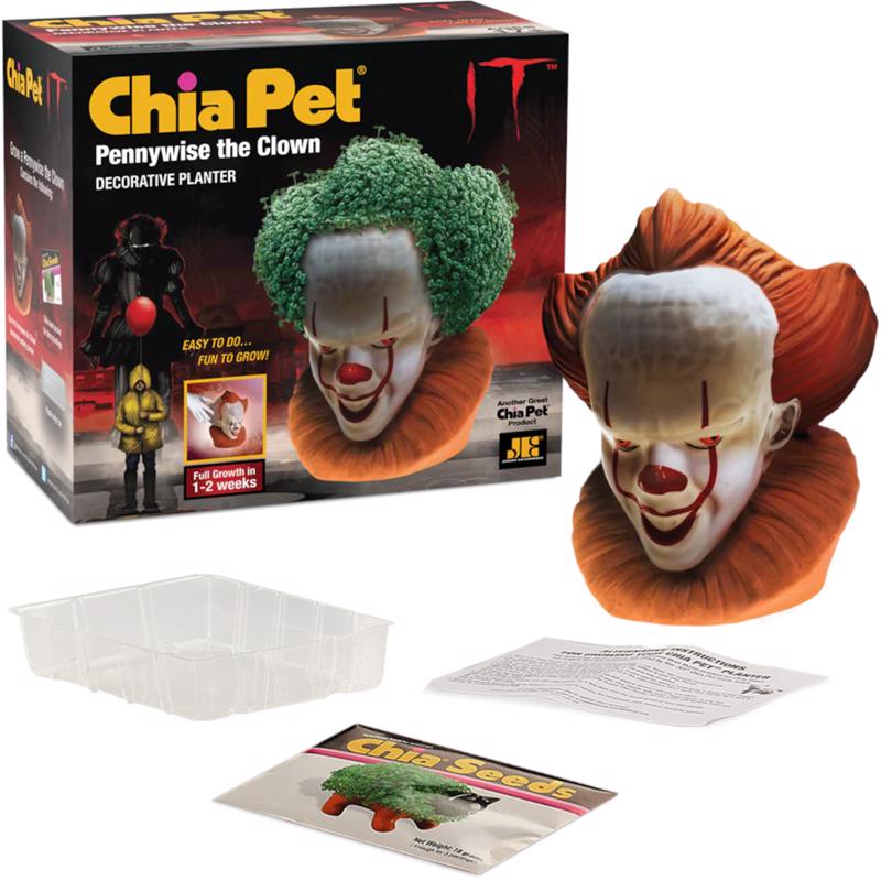 Chia Pet Pennywise the Clown Licensed Planter Clay 1 pk