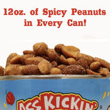 Ass Kickin Habanero Honey Peanuts 12 oz Canister