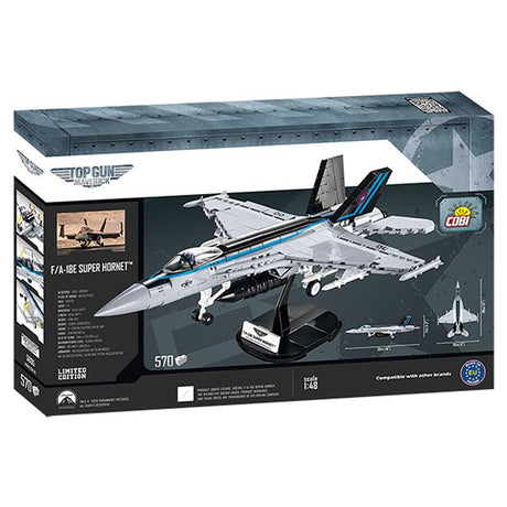 Cobi Top Gun F/A-18E Super Hornet Block Set Plastic Multicolored 570 pc