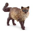 CAT FIGURINE RAGDOLL 7"