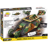 Cobi Mark I Male C19 Block Set Plastic Multicolored 878 pc