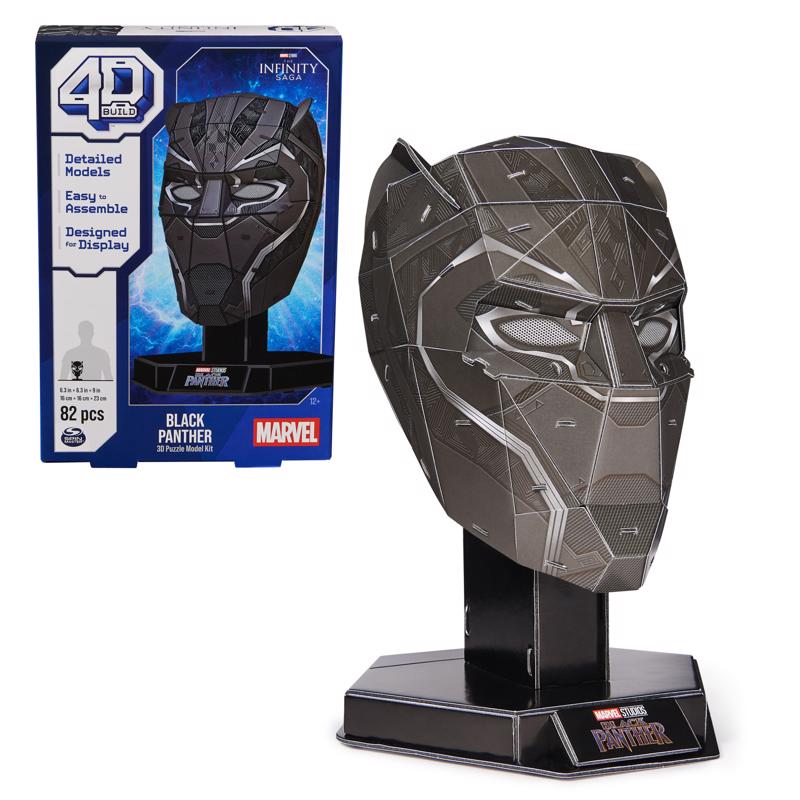 3D PUZZLE BLK PNTHR 82PC