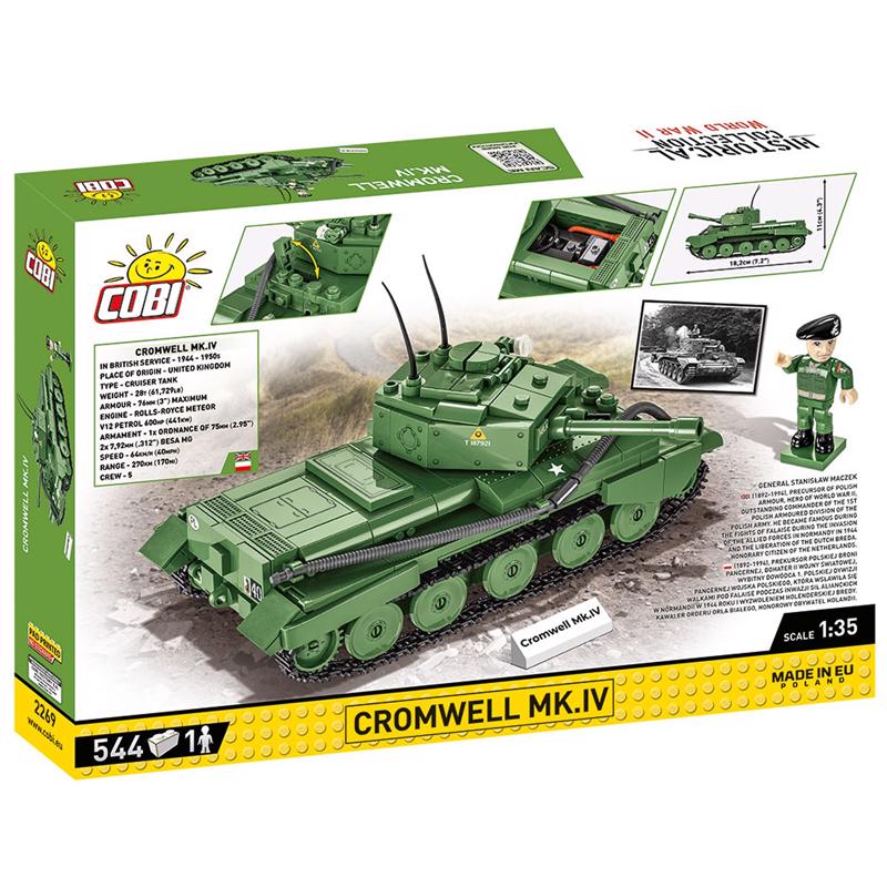 Cobi Cromwell Mk.IV Block Set Plastic Green 544 pc