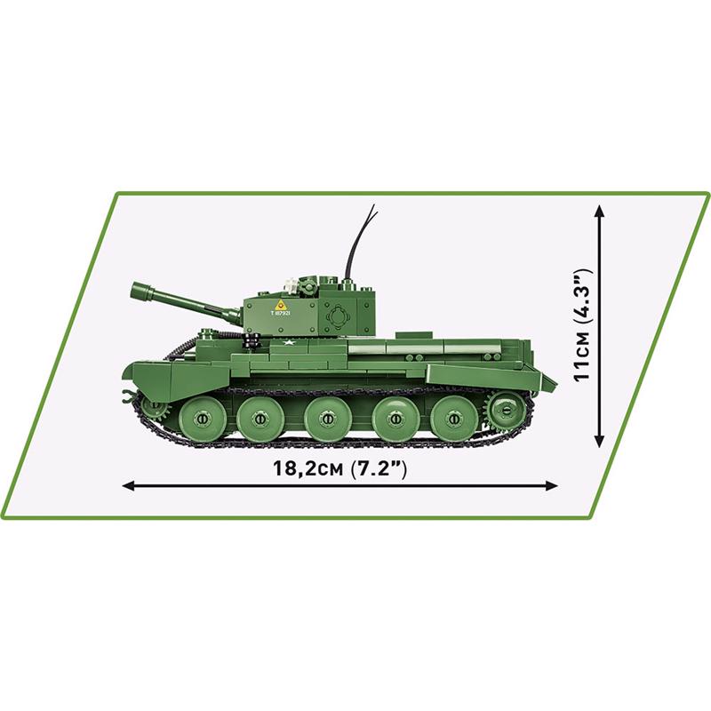 Cobi Cromwell Mk.IV Block Set Plastic Green 544 pc