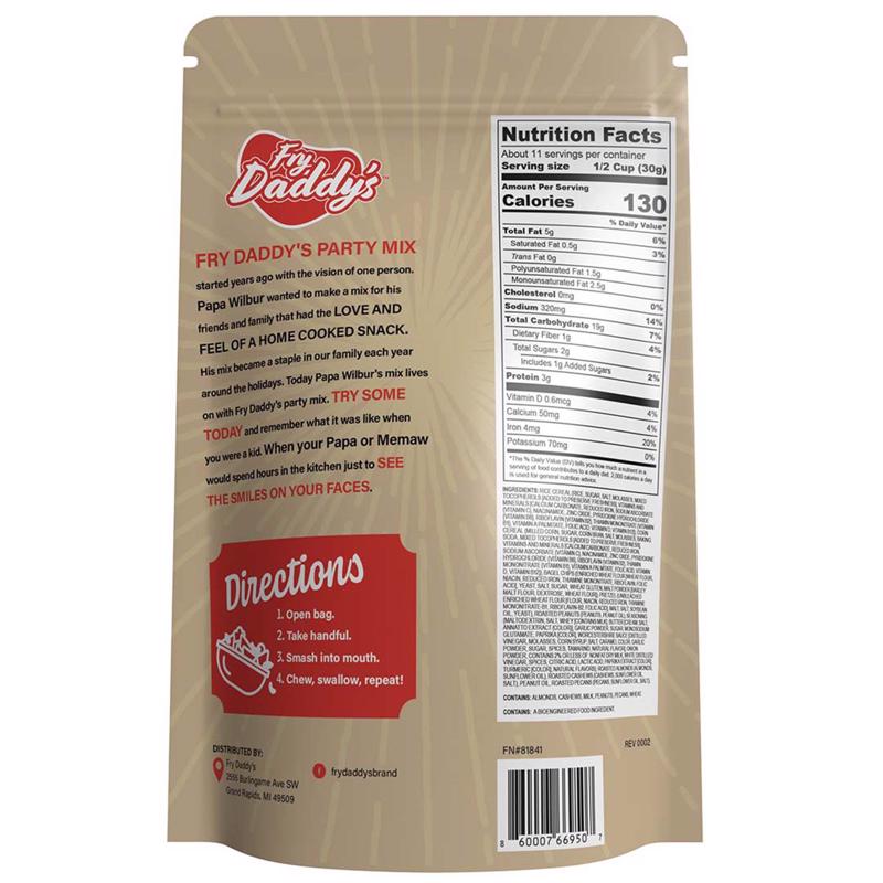 PARTY MIX ORGNL 12OZ 1PK