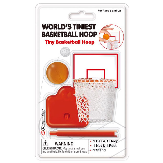 TINY BSKTBALL HOOP 5PC