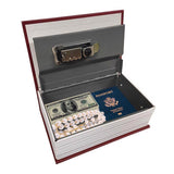 Lucky Line Combination Lock Burgundy Diversion Safe