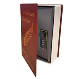 Lucky Line Combination Lock Burgundy Diversion Safe