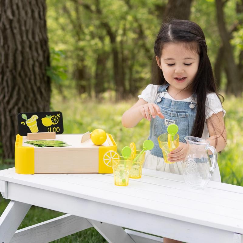 Fat Brain Toy Pretendables Lemonade Time Set Multicolored 20 pc