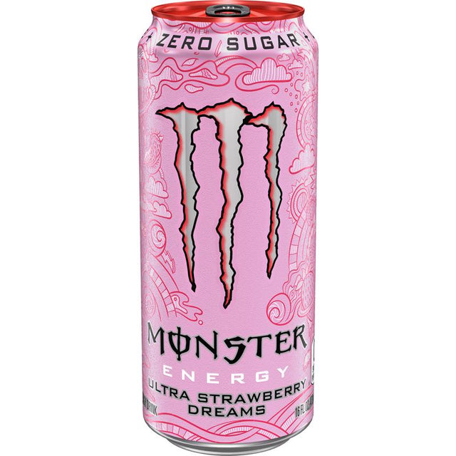 ENRGY DRNK STRWBRRY 16OZ